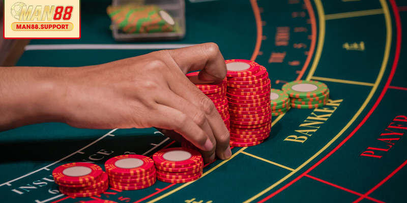 Bí quyết phá đảo các ván cược tại Baccarat Man88