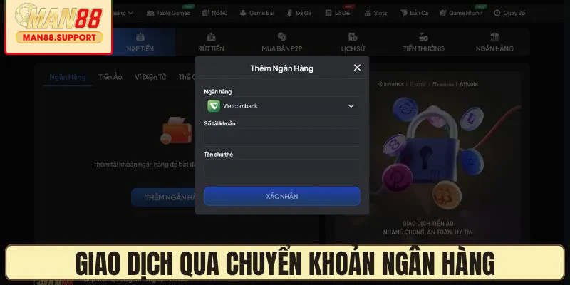 Thanh toán bằng ngân hàng – Nhanh chóng, an toàn