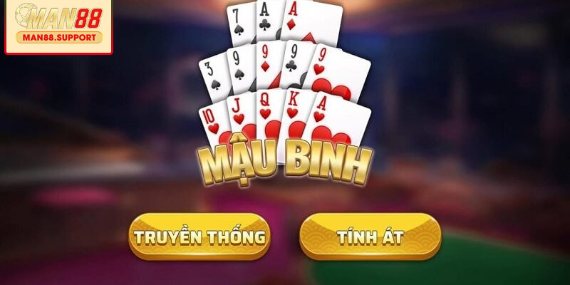 Game bài mậu binh MAN88 có gì hấp dẫn?