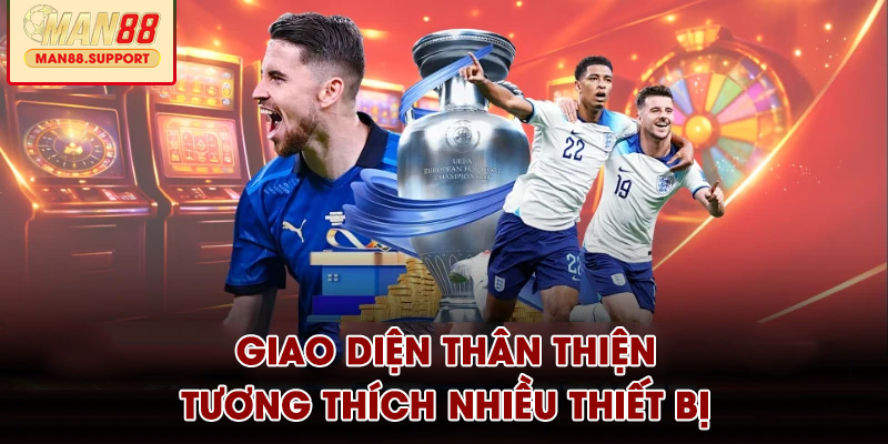 Giao diện thân thiện, tương thích nhiều thiết bị