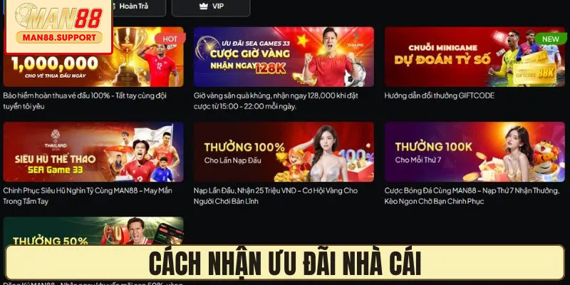 Nhận ưu đãi nhà cái nhanh gọn nhất