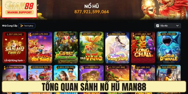 Tổng quan sảnh nổ hũ ăn khách hiện nay